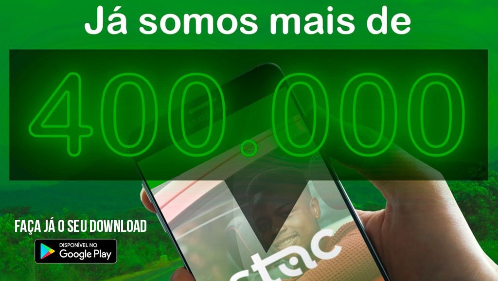 Obrigado já somos mais de 400.000!